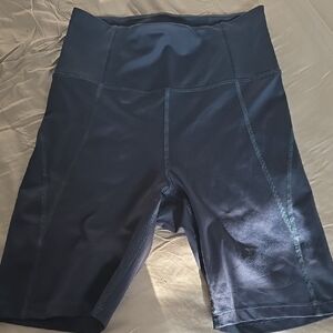 Girlfriend Collective Yoga Shorts / Navy